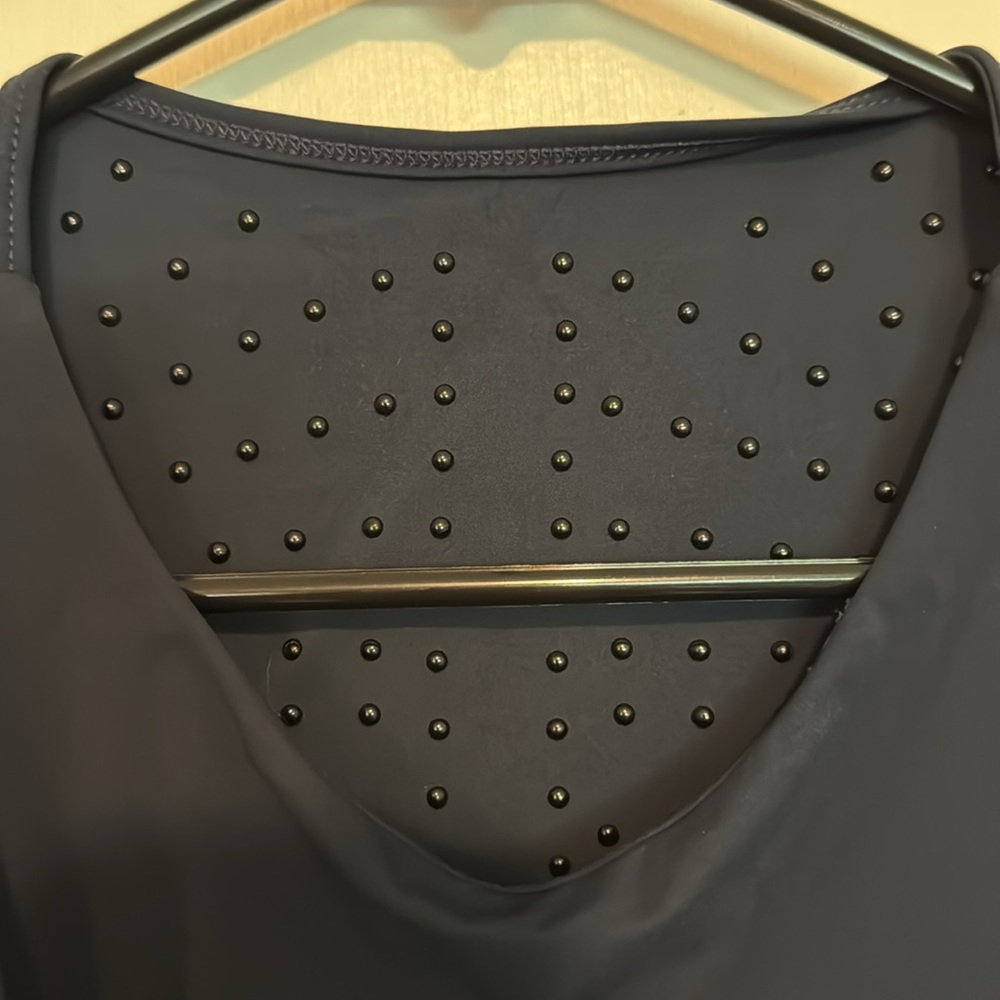 Women's Navy Sports Bra - Picture 4 of 5